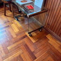 Tavolo design in vetro Gallotti