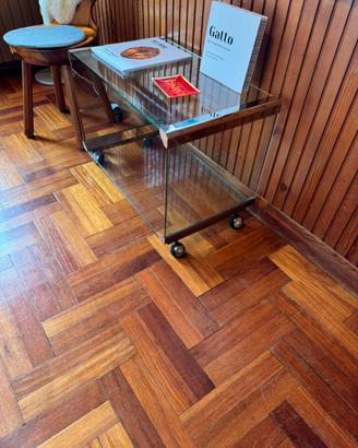 Tavolo design in vetro Gallotti