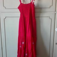 Vestito rosso ciliegia