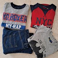 Lotto vestiti bambino 4 anni Original Marines