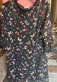 Vestito con farfalle
