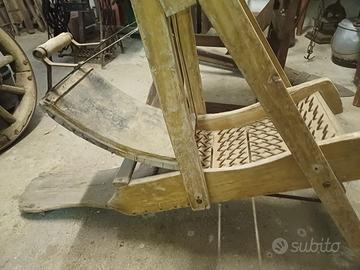 Cardatore per lana antico