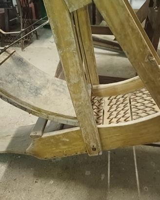 Cardatore per lana antico