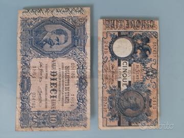 Banconote Regno d'Italia