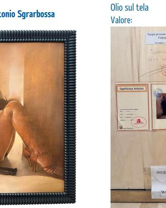 Quadro moderno - ''Quando sei sola'' di Antonio Sg