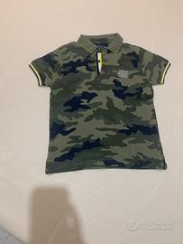 Polo Nukutavake mimetica camo NUOVA 10 anni