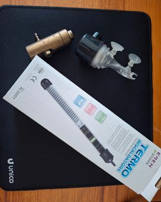 Termostato, riduttore, diffusore e 50 lumache