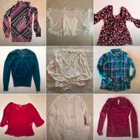 Seti di top camicie bluse maglioni varie marche