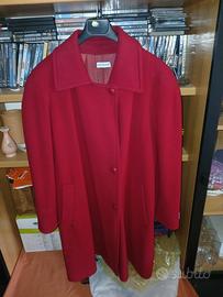Cappotto rosso Diana bentall's in chachemire 