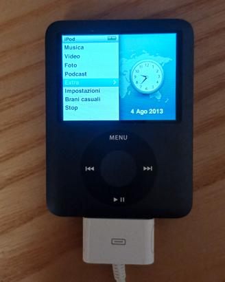 Apple iPod Nano 3rd Generation 8GB - Black 