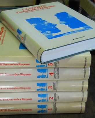 Enciclopedia La Salute domande e risposte 6 volumi
