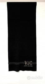 Sciarpa misto lana nera Versace Jeans Couture