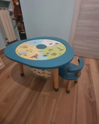 tavolo da gioco MuTable (mucaco) con sedia