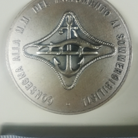 MONETA COMMEMORATIVA SOMMERGIBILISTI LaSpezia 1992