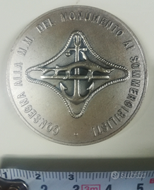 MONETA COMMEMORATIVA SOMMERGIBILISTI LaSpezia 1992