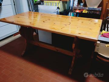 tavolo da cucina in pino