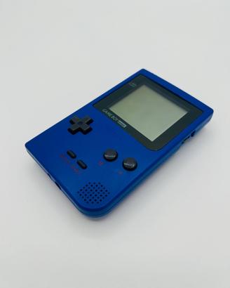 Nintendo Game Boy Pocket Blu Console Testata