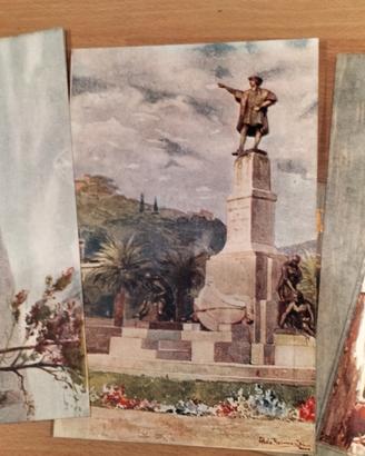 Cartoline postali Rapallo pittore Aldo Raimond