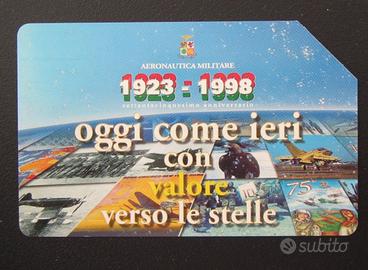 Aeronautica Militare 75 anniversario - Scheda tele