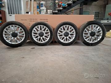 Pneumatici Invernali + Cerchi x Fiat 500