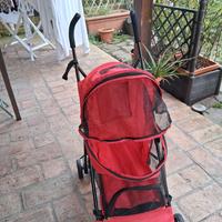 passeggino per cani max 10 kg