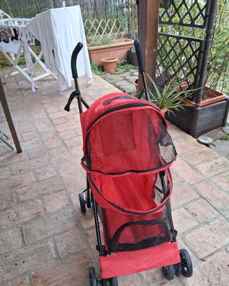 passeggino per cani max 10 kg