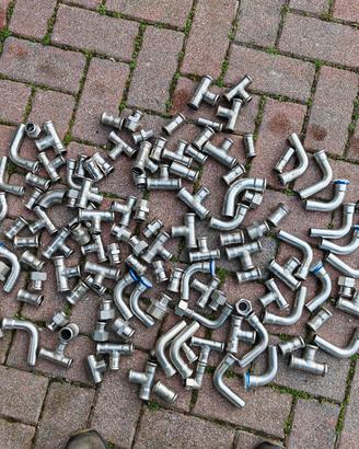 raccordi pressfitting Inox 