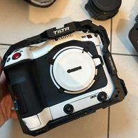 Videocamera cinematografica Canon C70.