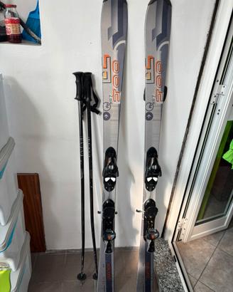Sci Quechua con racchette