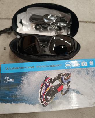 Occhiali Smart da Moto/Sport MFI Waterproof 