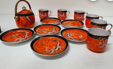 Set servizio da caffè in fine porcellana giappone