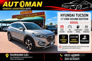 Hyundai Tucson 1.7 CRDi Sound Edition