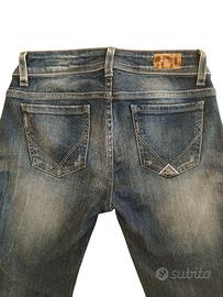 Jeans Roy Roger's Made in Italy  Skinny  Tg 25 (39