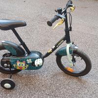 Bici bimbo 12 pollici con rotelle 