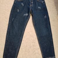 Barrel Dark wash jeans donna 