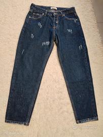 Barrel Dark wash jeans donna 