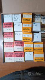 tubi elettronici 5X4 e pl 36