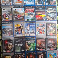 50 dischi originali videogiochi PS2 da collezione
