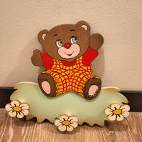 attaccapanni in legno per bambini