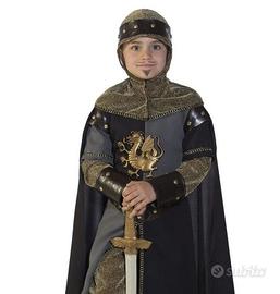 costume carnevale bambino 8-9 anni "cavaliere"
