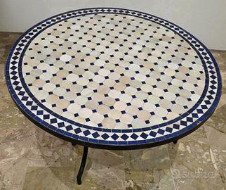 Tavolo Mosaico Zellige Originale