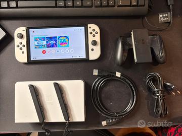 MEGA PACK Nintendo Switch OLED giochi e accessori