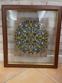 Quadro originale calendario maya colori