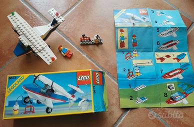 LEGO 6673 - aereo con scatola ed istruzioni