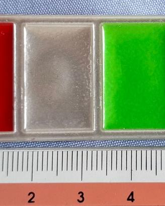 Patch Bandiera Italia Tattica PVC Rifrangente