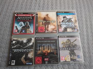 vari videogiochi ps3