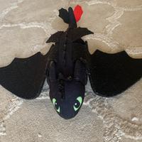 Pelouche Dragon Trainer Sdentato 30cm