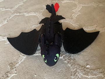 Pelouche Dragon Trainer Sdentato 30cm