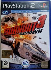3 giochi PS2– Need for Speed, Burnout,Motogp4
