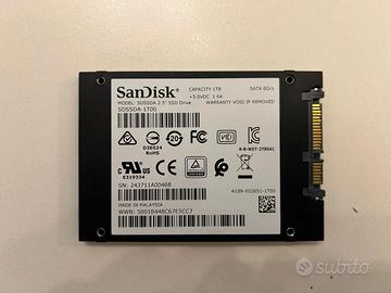 SSD PLUS SANDISKE 1TB
